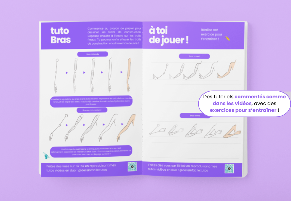 Première page d'exemple du guide Crée et dessine ton manga